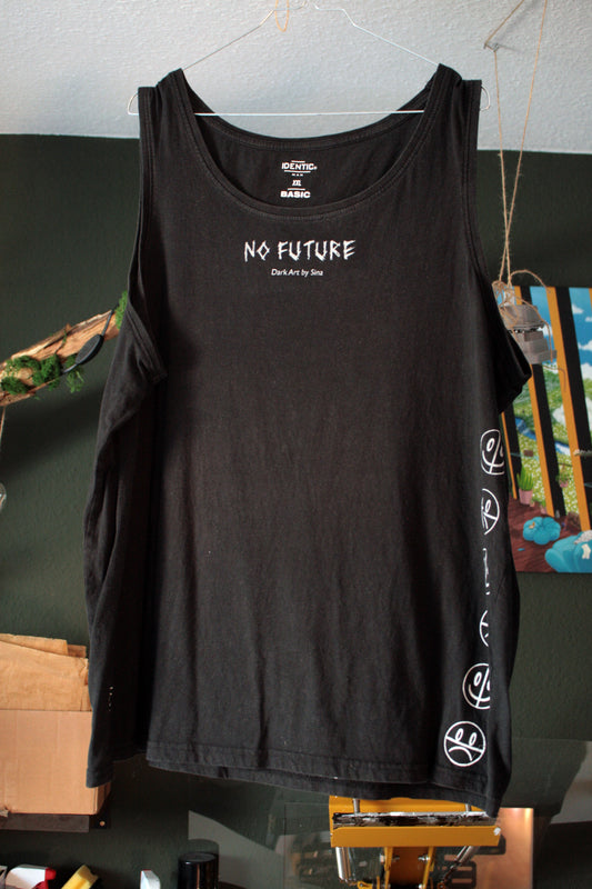 MAD SKULL (black tank top)