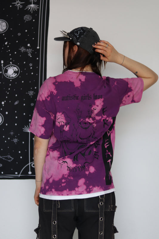THE TOAD (purple batik)