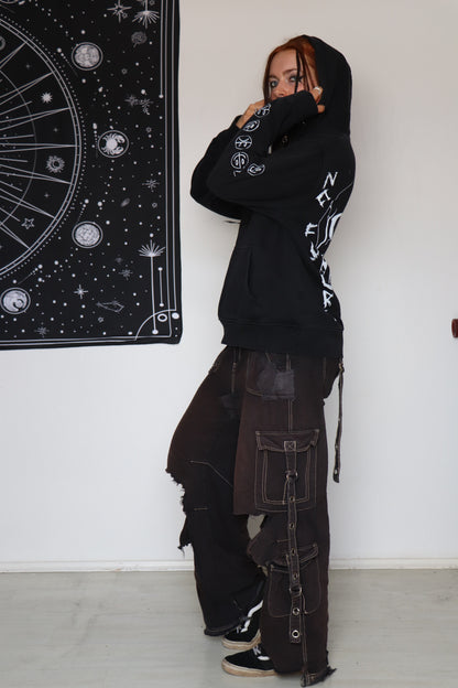 MAD SKULL (black hoodie)