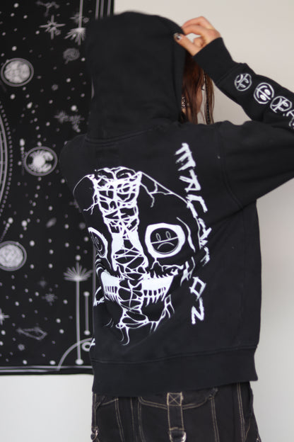 MAD SKULL (black hoodie)