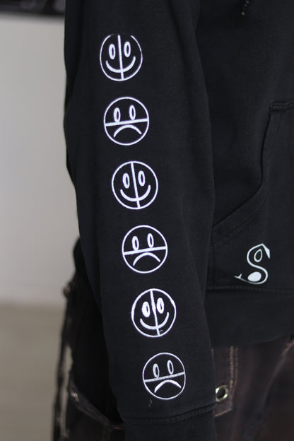 MAD SKULL (black hoodie)