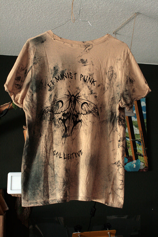 FEMINIST PUNK COLLECTIVE (beige used look)