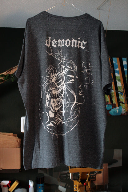 DEMONIC (grey white dotted)