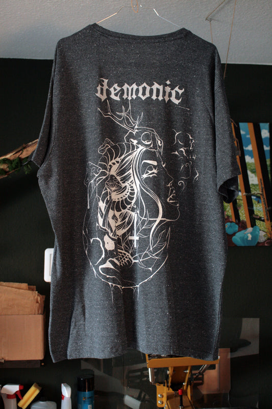 DEMONIC (grey white dotted)