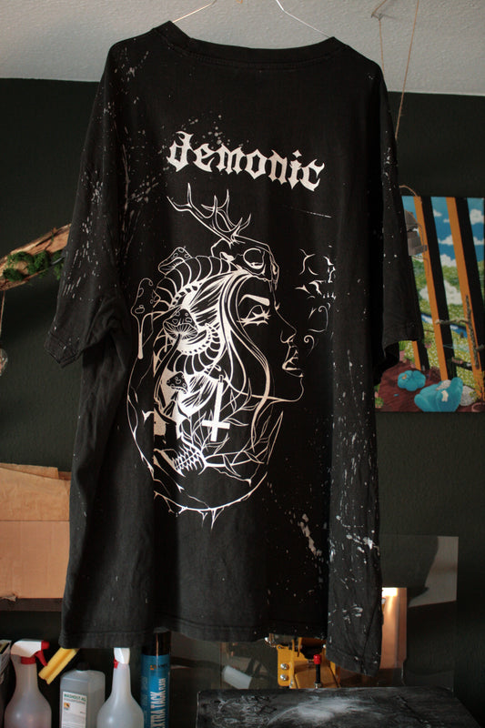 DEMONIC (black and white spotted)