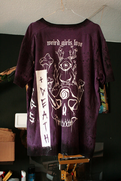 THE TOAD (purple and black)