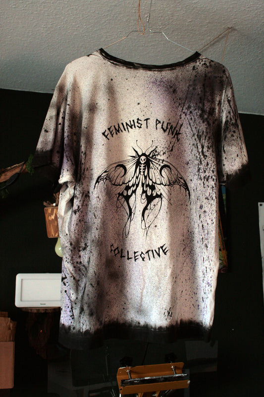 FEMINIST PUNK COLLECTIVE (dirty purple look)