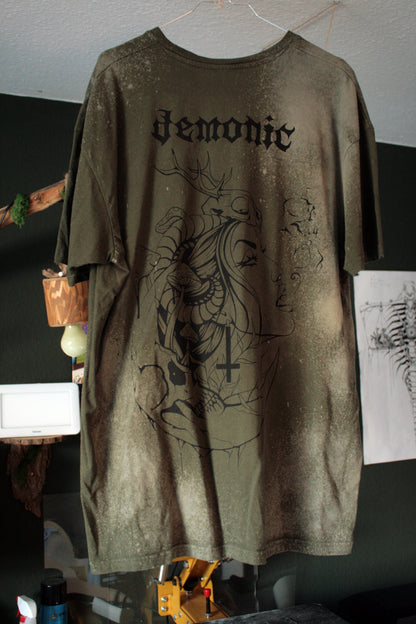 DEMONIC (green bleached style)