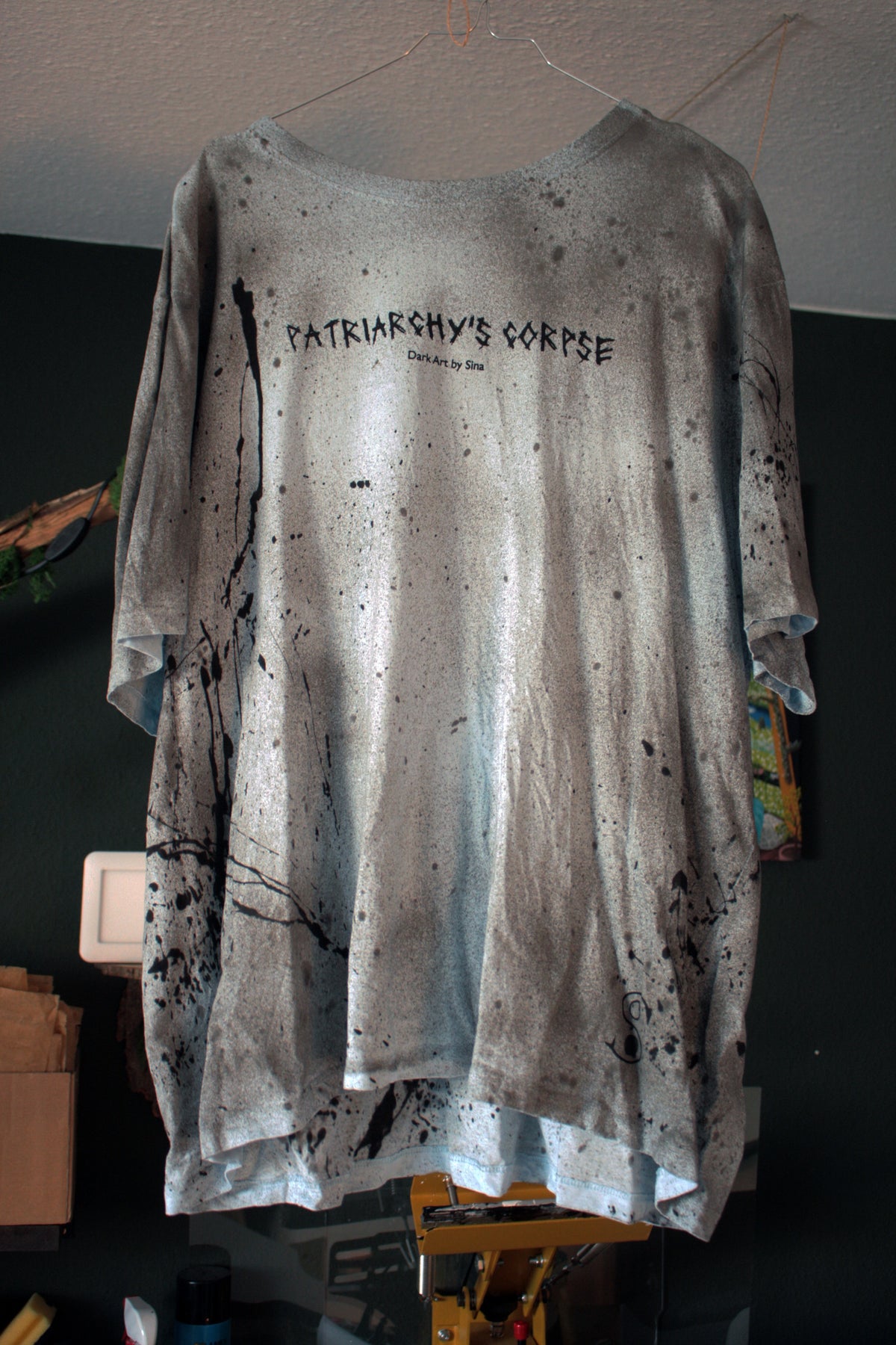 FEMINIST PUNK COLLECTIVE (blue used look)