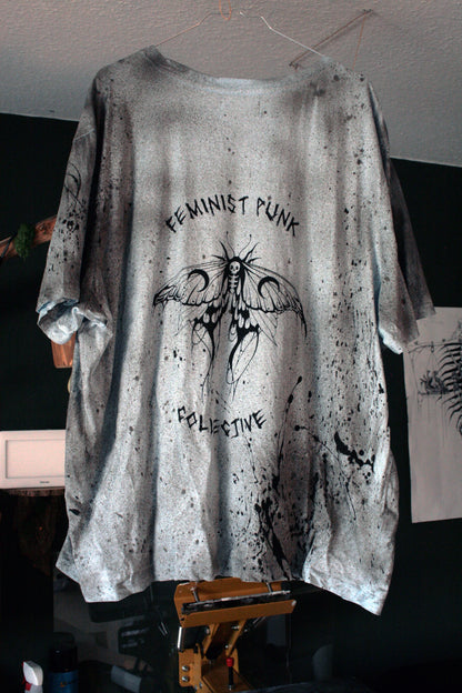 FEMINIST PUNK COLLECTIVE (blue used look)