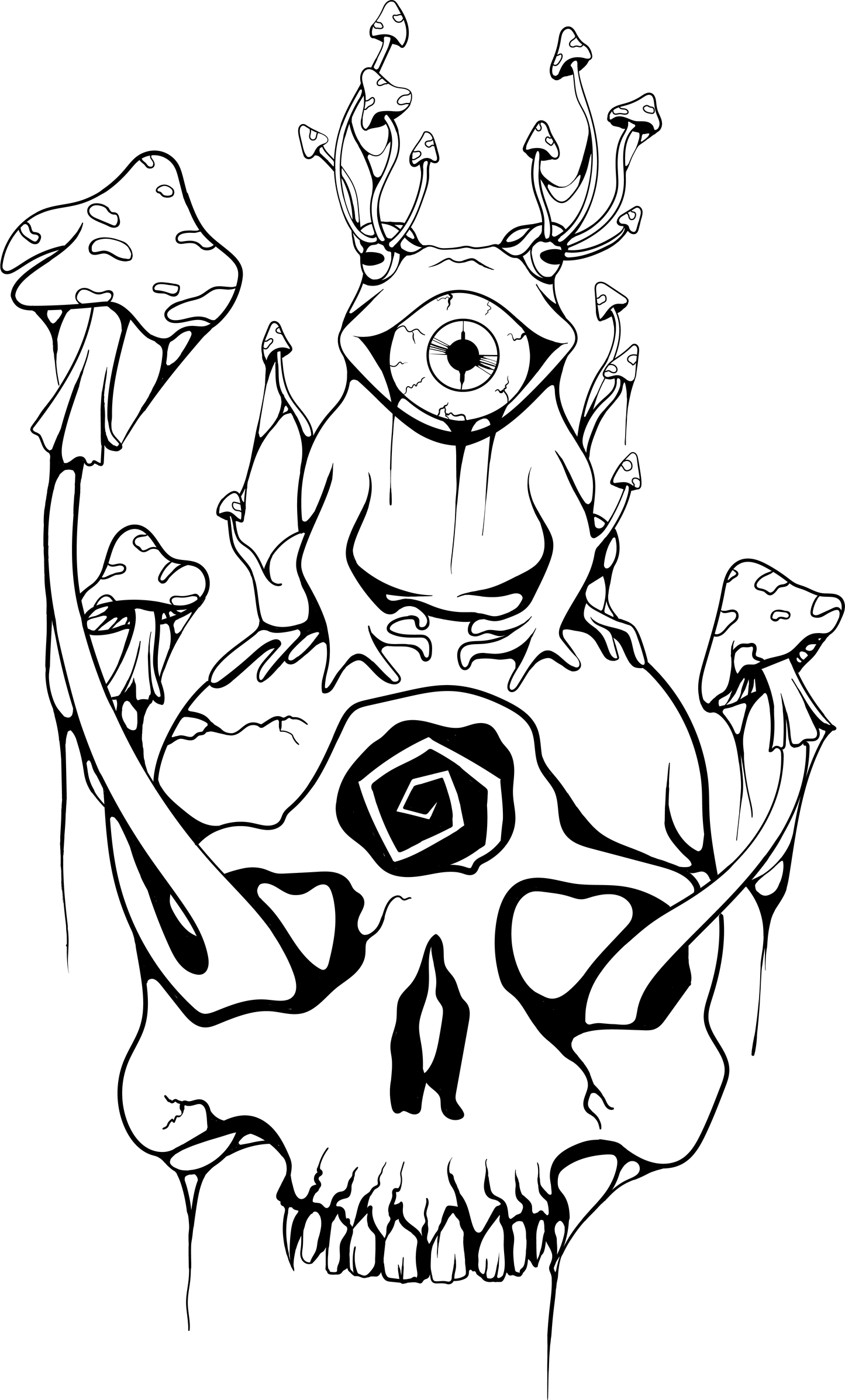 THE TOAD (white)